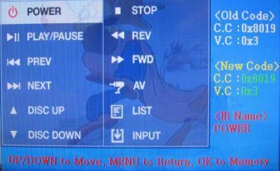 2.4.2 Input DVD, DTV I-DRIVE Example) continue from slide 13 c.