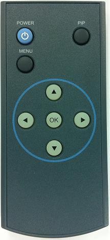 2.6 Remote control usage Key POWER & PIP MENU OK Unavailable Activating OSD menu Function Making a selection, changing image display Moving upward (If you press this button 2 seconds long, Hot key