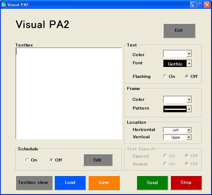 9. Visual PA2 (Visual PA2 enabled projectors only) Visual PA2 is a feature to display messages on the projector screen. It can be used for all active Visual PA2 enabled projectors.