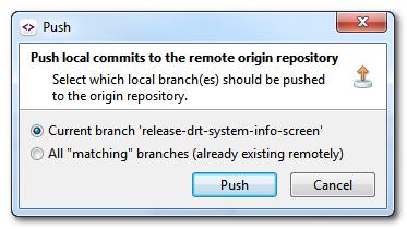 Pushing Branch To push a branch to the remote repository (GitHub) for other developers to see or work on, you