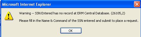 3.3.3 SAAR Initiate NON-EMR USERS ONLY Page The SAAR Initiate NON-ERM USERS ONLY page (Figure 3-24) begins the SAAR process. Figure 3-24 SAAR Initiate: NON-ERM USERS ONLY Page 1.
