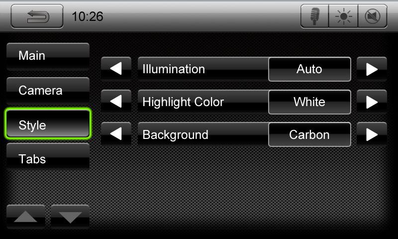 Settings Menu Screen Beep: Turn button beep ON/OFF OSD: Set display language TS Calibrate: Calibrate the Touch Screen Main Screen