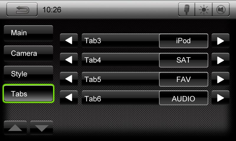 The Basics Screen Organization Your system will automatically default to the last screen you were on prior to turning off the unit. The Information Bar is located at the top of the screen.