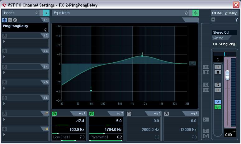 Clicking the S (solo) button on the track will allow you to hear this more clearly. 8. The great thing about FX Channels is that the channel looks and feels just like a regular audio channel.