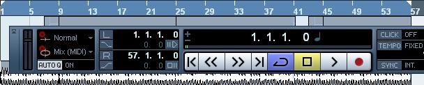 This means that the automation on this track is being read or played back. You can turn this off and the automation will not be read.