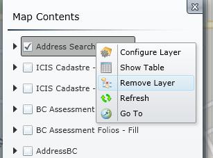 A dialogue box will request confirmation for the layer removal. Select OK to proceed with the removal.