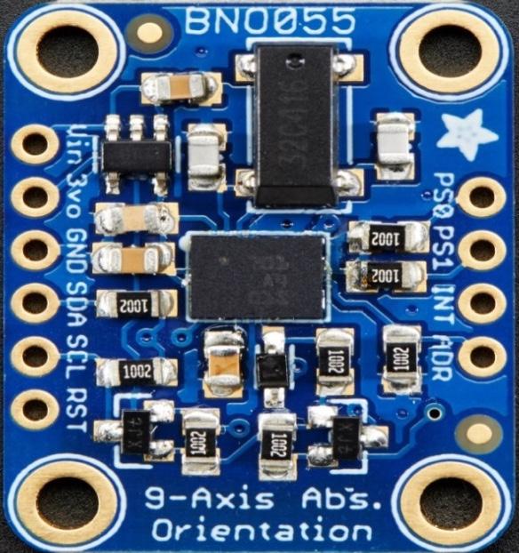 9-Axis Absolute Orientation Sensor Sensor fusion combines the following measurements Absolute Orientation (Euler Vector, 100Hz) Three axis orientation data based on a 360 sphere.