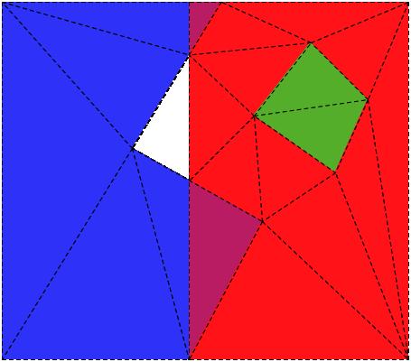 The solution Repair individual polygons.