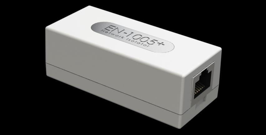 EMOSAFE EN-1005 + High Performance Network Isolator Product Datasheet 1 FEATURES AND ADVANTAGES High performance Gigabit Ethernet 5.0 kv AC dielectric strength 8.
