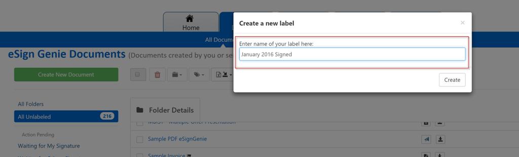 2. Alternately you can transfer your signed documents/contracts to the cloud
