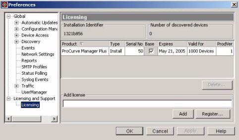 About ProCurve Identity Driven Manager Registering Your IDM Software Figure 2.