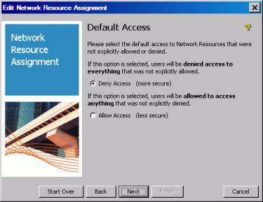 Using Identity Driven Manager Configuring Access Profiles 8. Set the priority (order of evaluation) for the Network Resources.
