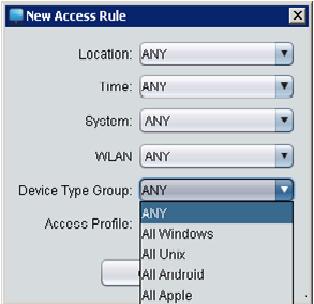 Click New to display the New Access Rule dialog. Figure 3-34. New Access Rule 5.