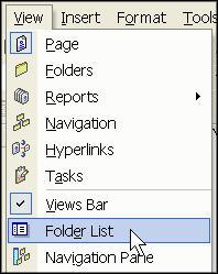Introduction to FrontPage 2002 Page 5 5. Creating a Web (cont.) Adding Pages Your Web Site has been established. Now you need to add pages to it. Click on the New page icon in the standard toolbar.