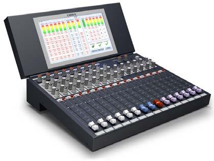 HCS-8301MD Digital Audio Mixer for Conference Microphone channels: GAIN knob (-15 db~+15 db), 5 x EQ knob (9 KHz, 2.
