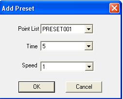 delete checked preset point. 4. After finishing setting, click Save button to save the settings 5.3.