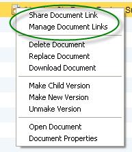 Documents menu shows Launch Document for read-only links, Open Document/Show Open Documents for read-create links.