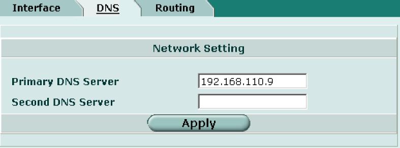 The DNS settings must allow the FortiMail Gateway to access DNS entries for the Internet.