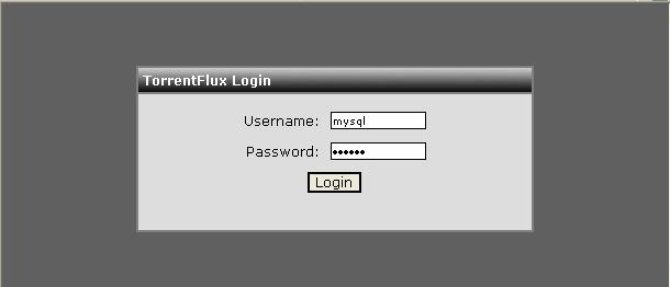 3. login, default account / password = mysql /