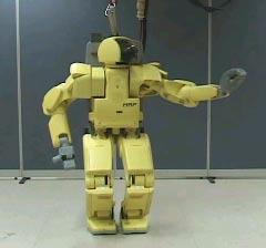Information of a target robot can be given in the same format as the OpenHRP model file. Fig. 1.