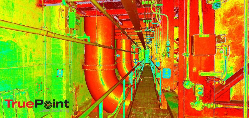 TruePoint provided 3D laser scanning for a sewerage pumping station, capturing all structure, MEP and piping down to ½ diameter. plan the scanning phase.