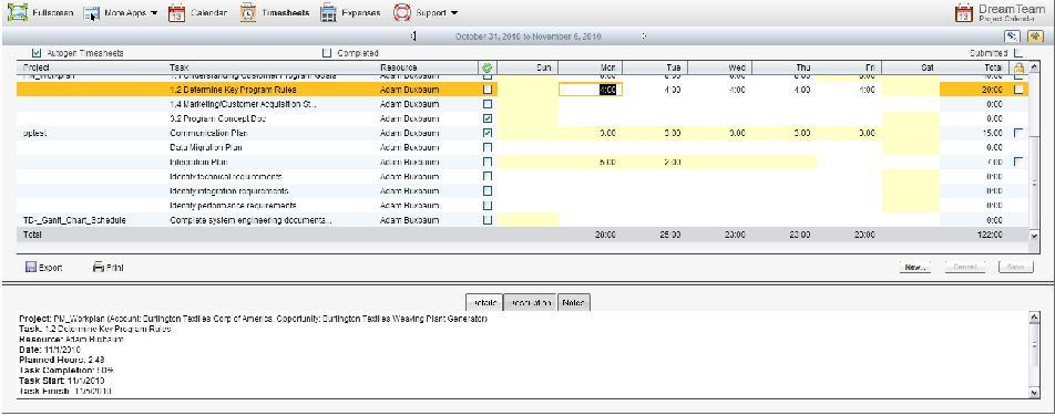 User Expense Entry The expenses menu enables DreamTeam users to easily log expenses directly in the T&E module.