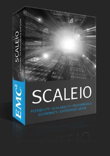 ScaleIO Introduction ScaleIO: A software-only solution Installed on