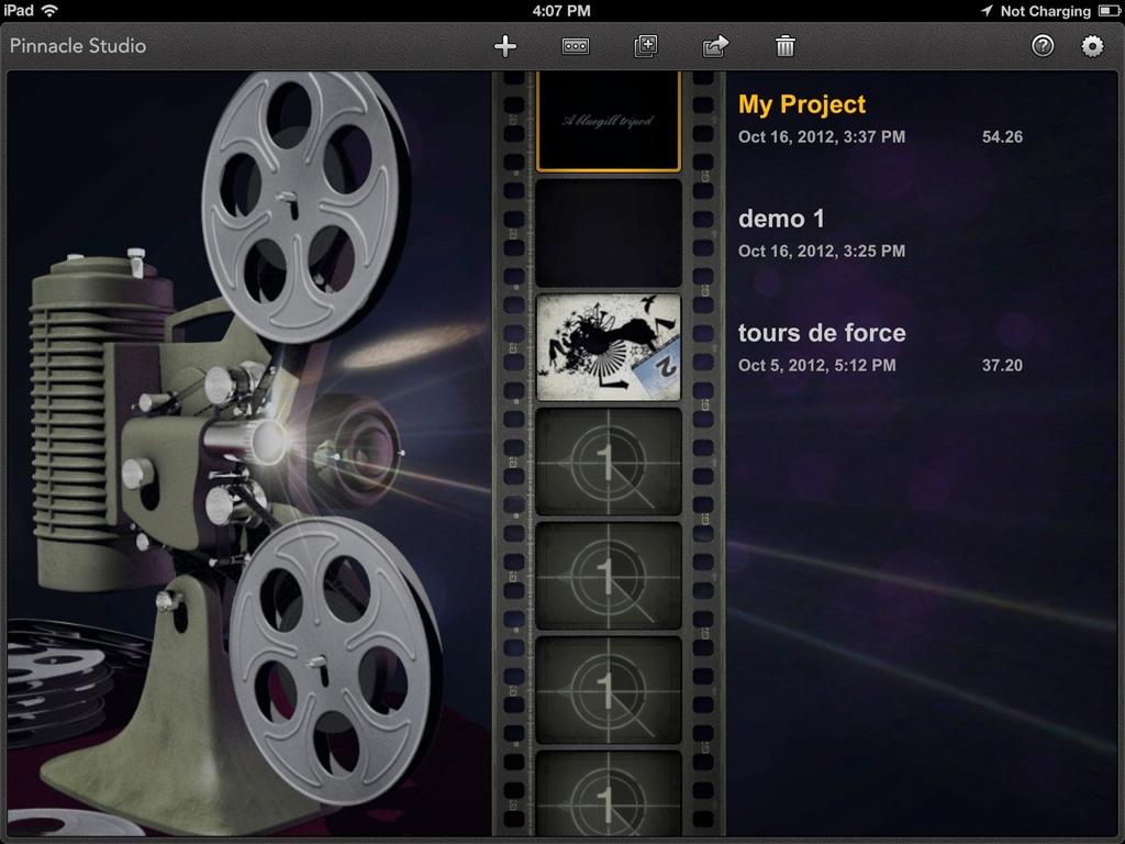 Section 8 Pinnacle Studio Pinnacle Studio is one of a few free video editing apps for the ipad.