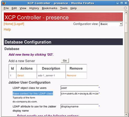 Base context for the LDAP class The base context class specifies which groups of users are allowed to log in.