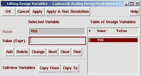 In the Affirma Analog Circuit Design Environment window select Tools