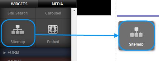 Drag the slideshow widget to the area of your web page you would like it to appear.