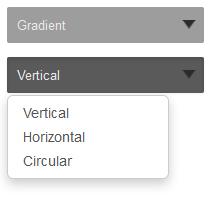 Click the Background menu item. Step 3 Select Gradient from the drop down menu.