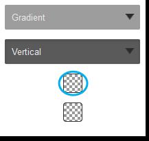 vertical, horizontal or circular gradient.
