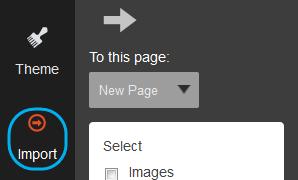 Step 3 You can drag and drop images from your desktop or upload them using the Choose files button.