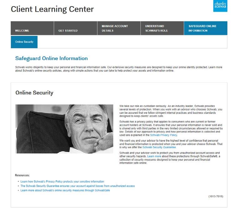 Home >> Client Learning Center >> Online security Online security Help your clients stay