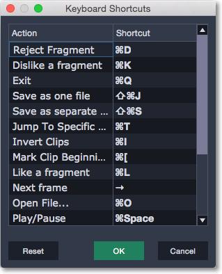 Note that some key combinations may not work because if they are used by your system. List of keyboard shortcuts Preferences To open the Preferences, click the Settings menu and choose Preferences.