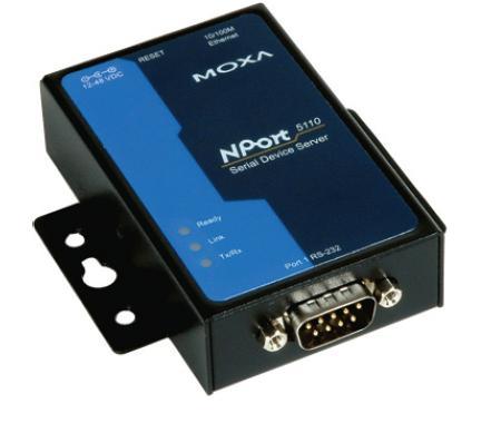 Powering the NPort 5110 off of the Maguire Controller The Moxa NPort 5110 requires 12 to 48 VDC power and comes with a