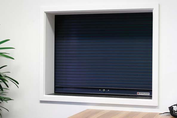 FEATURES Light and easy to operate Interlocking aluminium slats Minimal headroom required DOOR DIMENSIONS Maximum Height: 2100mm* RECOMMENDED SPECIFICATIONS Series 25 aluminium Roller