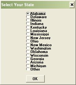 Select your state.