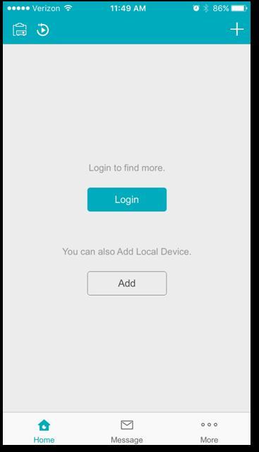 Setting up Guarding Vision Account (Mobile Device) 1.