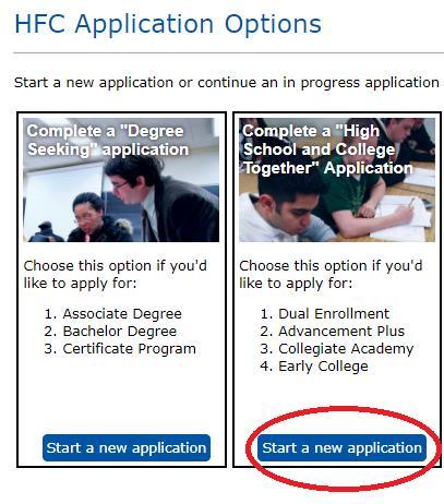 Application. There are two applications you can pick from.