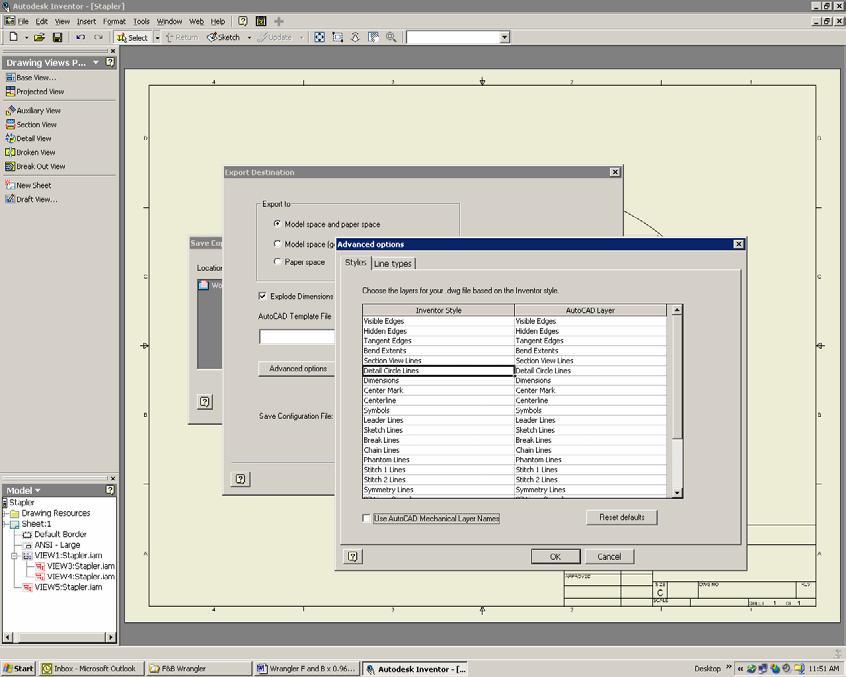 With the AutoCAD 2004 integration and new wizard options, you get faster results and more control when reusing AutoCAD data.