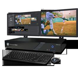 Advanced Powerful computer + multiple cameras + multiple microphones For professional or near-professional streamers, this an example of what a very powerful PC or computer would look like hooked up