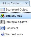 Relating Documents to Strategy Maps (At least one strategy map must