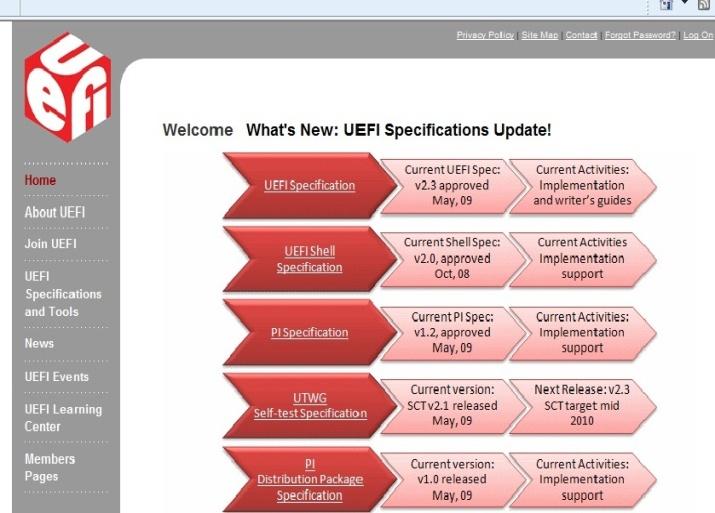 UEFI Industry Resources UEFI Forum UEFI