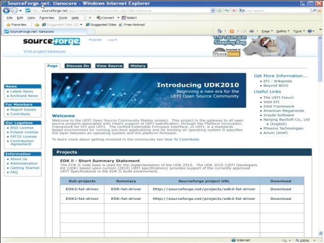 org Intel EBC Compiler www.tianocore.