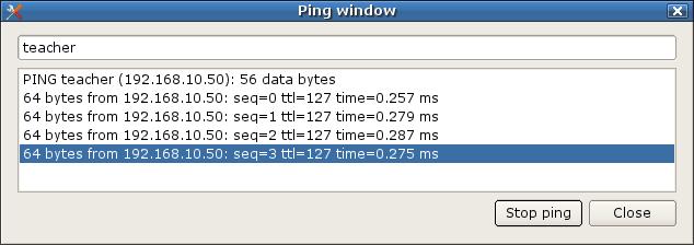 check connectivity and latency in your network 5.12.1. Running ping test 1. On the Diagnostics tab, click Ping test... 2.