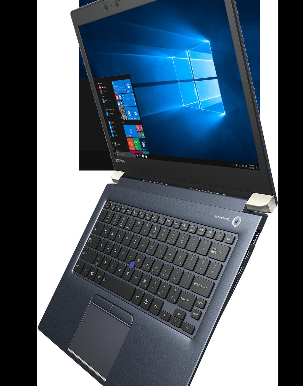Even with the streamlined design, the new Tecra X40 delivers the power and innovations expected from a Toshiba business solution.» 14.
