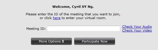 3. If you are the host of the meeting, please click