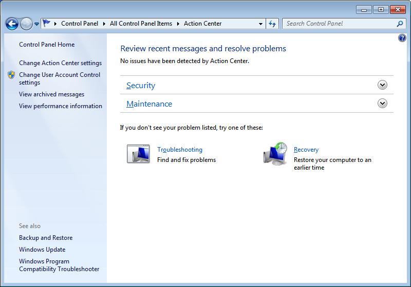 Disable Windows Error Reporting Windows 7